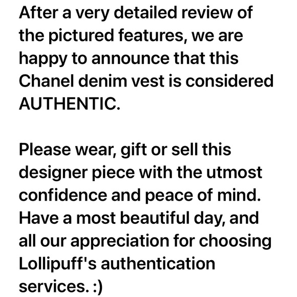 CHANEL Denim vest Italy 36 small 0-4 - Picture 15 of 16